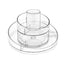 360 Rotatable Makeup Organizer Skincare Cosmetic Organizer